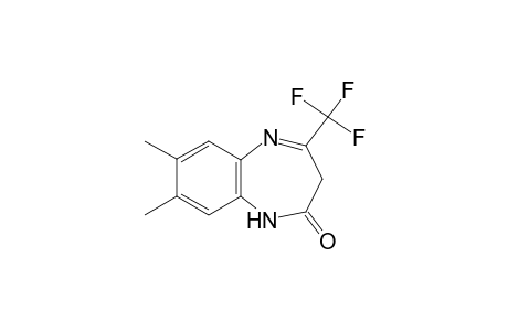 7,8-dimethyl-4-(trifluoromethyl)-1,3-dihydro-2H-1,5-benzodiazepin-2-one