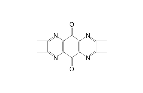 2,3,7,8-tetramethyl-5H,10H-pyrazino[2,3-g]quinoxaline-5,10-dione