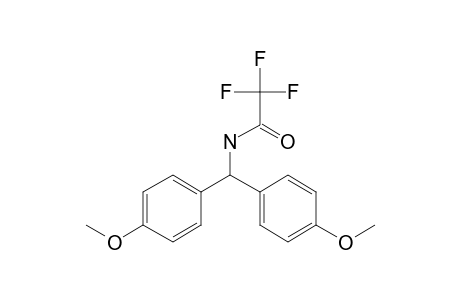 4,4'-Dimethoxybenzhydrylamine, N-trifluoroacetyl-