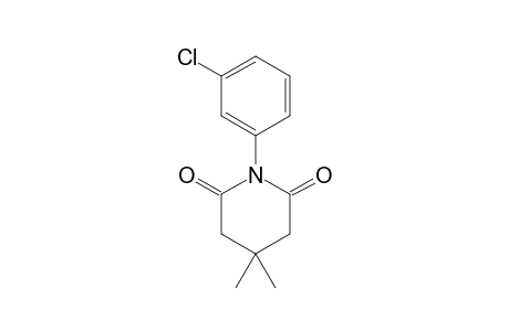 N-(m-chlorophenyl)-3,3-dimethylglutarimide