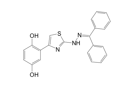 Diphenylmethanone [4-(2,5-dihydroxyphenyl)-1,3-thiazol-2-yl]hydrazone