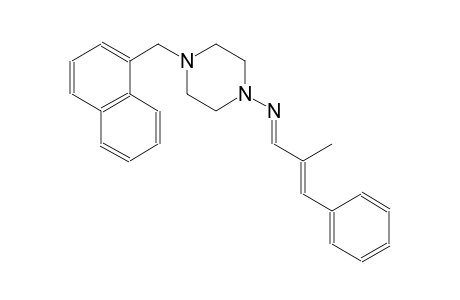 1-piperazinamine, N-[(E,2E)-2-methyl-3-phenyl-2-propenylidene]-4-(1-naphthalenylmethyl)-