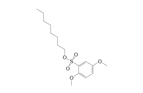2,5-dimethoxybenzenesulfonic acid, octyl ester
