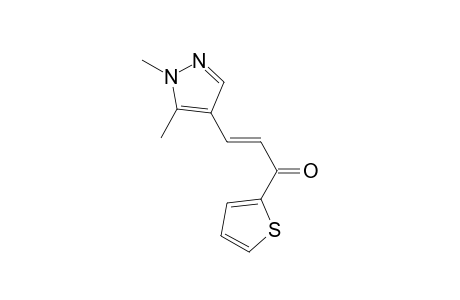 3-(1,5-Dimethyl-1H-pyrazol-4-yl)-1-thiophen-2-yl-propenone