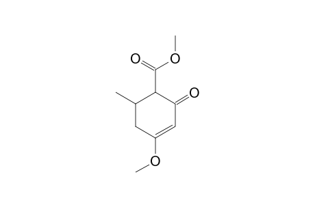 3-Cyclohexene-1-carboxylic acid, 4-methoxy-6-methyl-2-oxo-, methyl ester