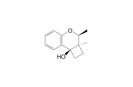 (R*,S*,R*)-2a,3-Dimethyl-1,2,2a,3-tetrahydro-8bH-cyclobuta[c]chromen-8b-ol