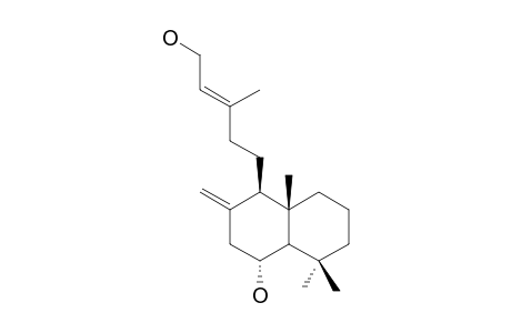 CROTONADIOL;LABDA-8(17),13E-DIEN-6-ALPHA,15-DIOL