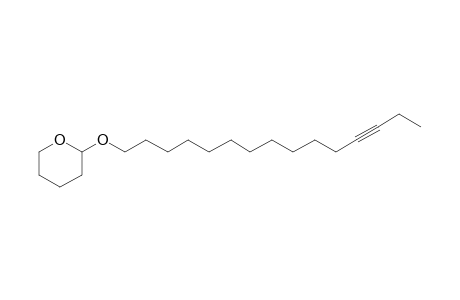 2H-Pyran, tetrahydro-2-(12-pentadecynyloxy)-