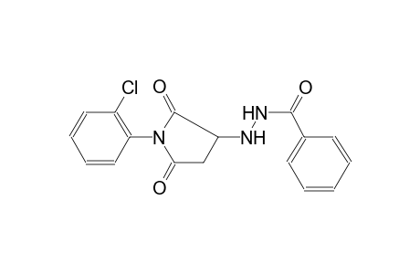 Benzoic acid N'-[1-(2-chloro-phenyl)-2,5-dioxo-pyrrolidin-3-yl]-hydrazide