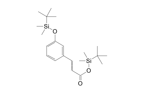 [tert-butyl(dimethyl)silyl] 3-[3-[tert-butyl(dimethyl)silyl]oxyphenyl]prop-2-enoate