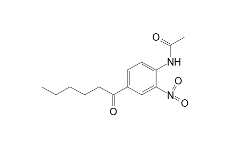 4'-Hexanoyl-2'-nitroacetanilide