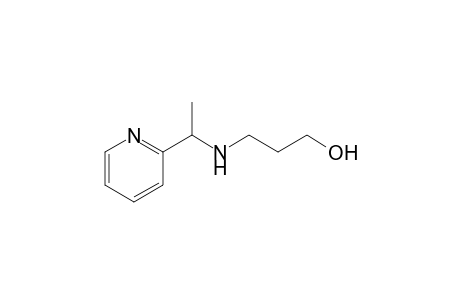 3-{[1-(2-Pyridinyl)ethyl]amino}-1-propanol