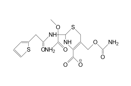 Cefoxitin intermediate ammonolysis product anion