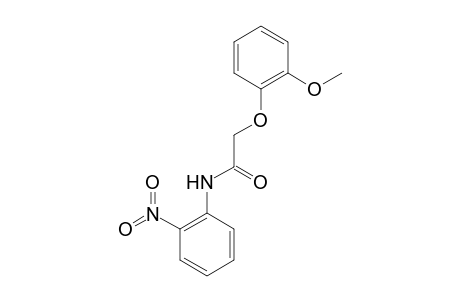 2-(2-Methoxyphenoxy)-N-(2-nitrophenyl)acetamide