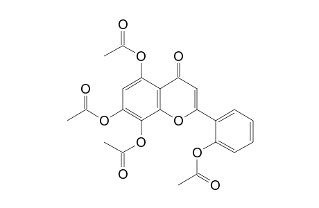 2',5,7,8-tetrahydroxyflavone, tetraacetate