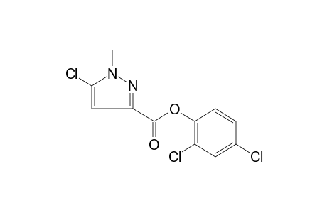 5-chloro-1-methylpyrazole-3-carboxylic acid, 2,4-dichlorophenyl ester