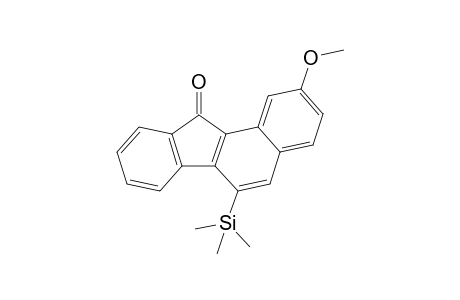 2-Methoxy-6-trimethylsilyl-11-benzo[a]fluorenone