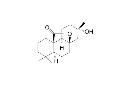 13-Hydroxy-15,16-bis-nor-isopimaran-20,8-olide