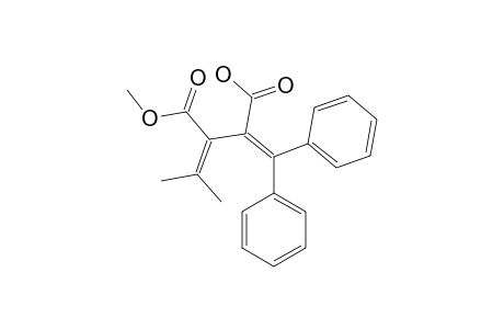 2-(diphenylmethylene)-3-isopropylidenesuccinic acid, 4-methyl ester