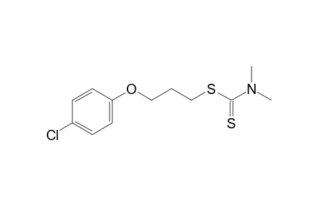 Dimethyldithiocarbamic acid, 3-(p-chlorophenoxy)propyl ester