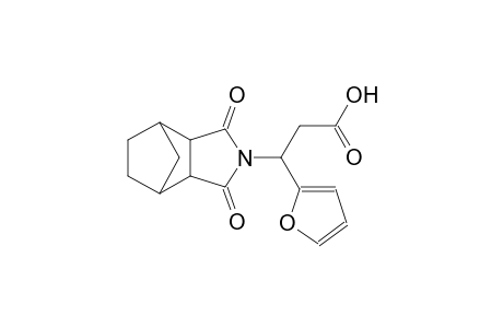 3-(3,5-Dioxo-4-aza-tricyclo[5.2.1.0(2,6)]dec-4-yl)-3-furan-2-yl-propionic acid