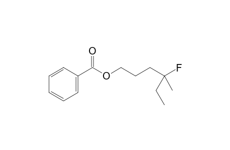 4-Fluoro-4-methylhexyl benzoate