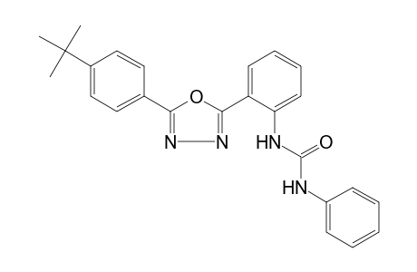 2-[5-(p-tert-butylphenyl)-1,3,4-oxadiazol-2-yl]carbanilide