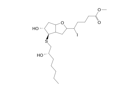 5-Iodo-5,6,13,14-tetrahydro-13-thiaprostacyclin - Methyl Ester