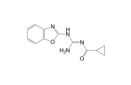 guanidine, N-(2-benzoxazolyl)-N''-[(E)-cyclopropyloxomethyl]-