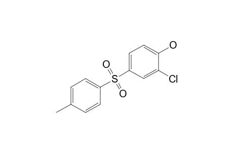 2-Chloranyl-4-(4-methylphenyl)sulfonyl-phenol