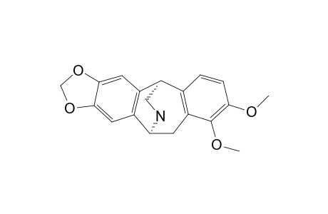 (-)-(5R,12S)-8,9-timethoxy-2,3-(methylenedioxy)isopavinane