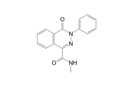 3,4-DIHYDRO-N-METHYL-4-OXO-3-PHENYL-1-PHTHALAZINECARBOXAMIDE