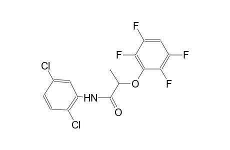 N-(2,5-dichlorophenyl)-2-(2,3,5,6-tetrafluorophenoxy)propanamide