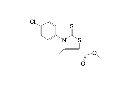 5-thiazolecarboxylic acid, 3-(4-chlorophenyl)-2,3-dihydro-4-methyl-2-thioxo-, methyl ester