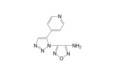 1,2,5-Oxadiazol-3-amine, 4-[5-(4-pyridinyl)-1H-1,2,3-triazol-1-yl]-