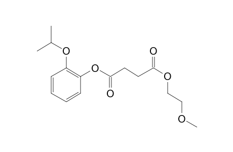 Succinic acid, 2-isopropoxyphenyl 2-methoxyethyl ester