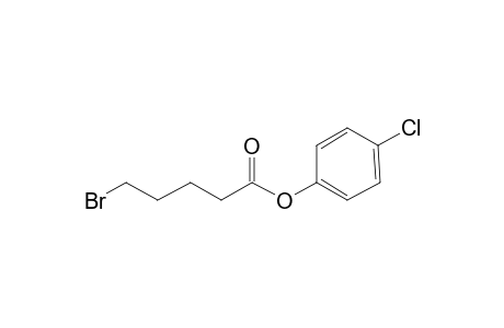 5-Bromovaleric acid, 4-chlorophenyl ester