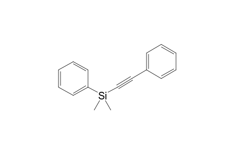 Dimethylphenyl(phenylethynyl)silane