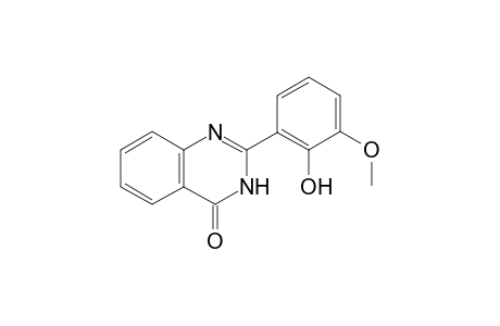 2-[2-Hydroxy-3-(methyloxy)phenyl]quinazolin-4(3H)-one