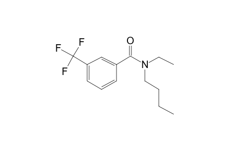 Benzamide, 3-trifluoromethyl-N-ethyl-N-butyl-