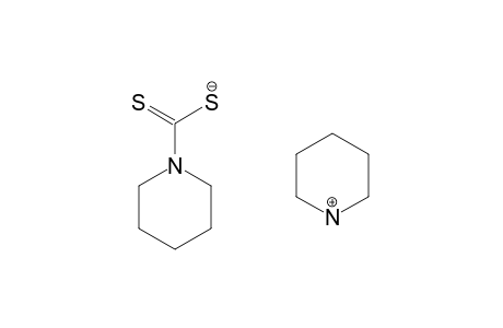 1-piperidinecarbodithioic acid, compound with piperidine(1:1)