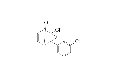 2-Chloro-4-(3'-chlorophenyl)-exo-8-oxo-tricyclo[3.2.1.0 2,4]oct-6-ene