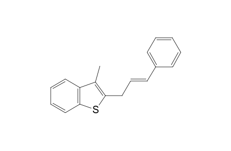 2-[(2E)-3-Phenyl-2-propen-1-yl]-3-methyl-benzo[b]thiophene
