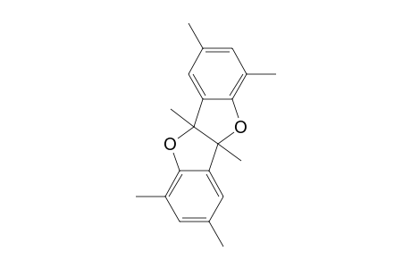 1,3,4B,5,7,9B-HEXAMETHYL-4B,9B-DIHYDROBENZOFURO-[3,2]-BENZOFURANE