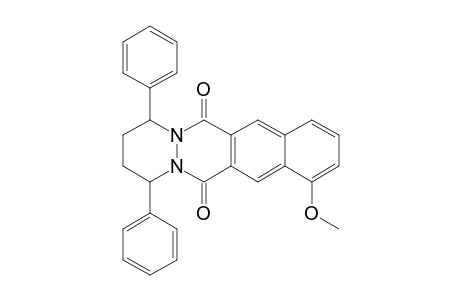 1,4-DIPHENYL-8-METHOXY-6,13-DIOXO-1,2,3,4,6,13-HEXAHYDRO-BENZO-[G]-PYRIDAZINE-[1.2-B]-PHTHALAZINE