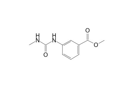 m-(3-methylureido)benzoic acid, methyl ester