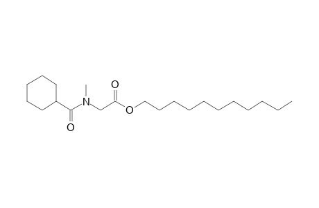 Sarcosine, N-(cyclohexylcarbonyl)-, undecyl ester