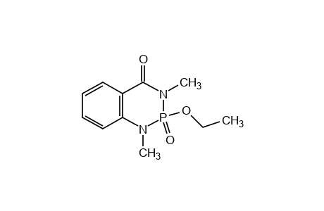 2,3-dihydro-1,3-dimethyl-2-ethoxy-1,3,2-benzodiazaphosphorin-4(1H)-one, 2-oxide