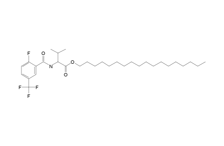 L-Valine, N-(2-fluoro-5-trifluoromethylbenzoyl)-, octadecyl ester