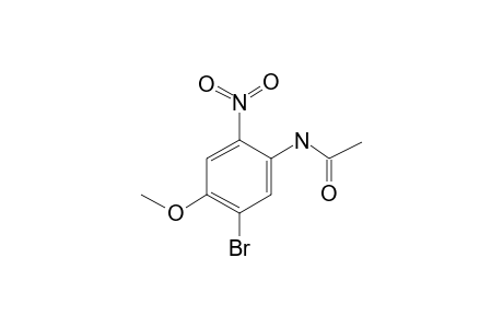 Benzenamine, N-acetyl-3-bromo-4-methoxy-6-nitro-